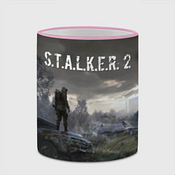 Кружка 3D STALKER 2, цвет: 3D-розовый кант — фото 2