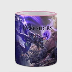Кружка 3D Darksiders, цвет: 3D-розовый кант — фото 2