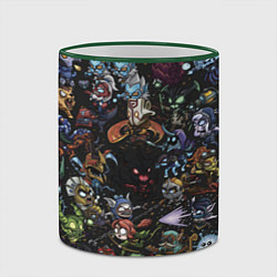 Кружка 3D Heros Dota 2, цвет: 3D-зеленый кант — фото 2
