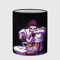 Кружка 3D Хисока, цвет: 3D-черный кант — фото 2