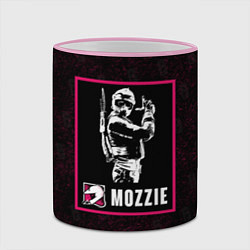 Кружка 3D Mozzie, цвет: 3D-розовый кант — фото 2