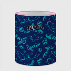 Кружка 3D NASA, цвет: 3D-розовый кант — фото 2