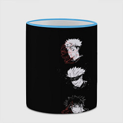 Кружка 3D Jujutsu Kaisen, цвет: 3D-небесно-голубой кант — фото 2