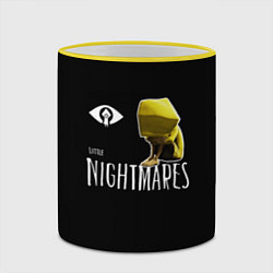 Кружка 3D Little Nightmares 2 шестая, цвет: 3D-желтый кант — фото 2