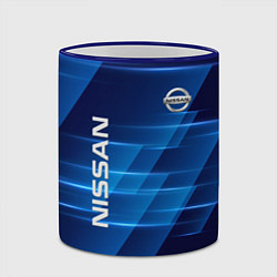 Кружка 3D Nissan, цвет: 3D-синий кант — фото 2