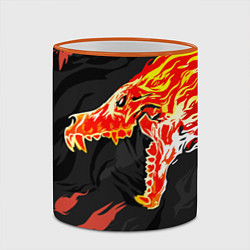 Кружка 3D CS:GO - Howl м4а4 Вой, цвет: 3D-оранжевый кант — фото 2