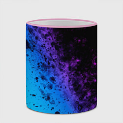 Кружка 3D Неоновые Краски, цвет: 3D-розовый кант — фото 2