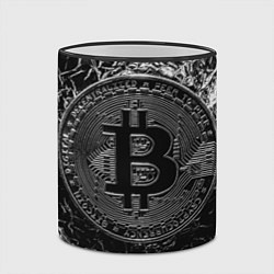 Кружка 3D БИТКОИН BITCOIN, цвет: 3D-черный кант — фото 2