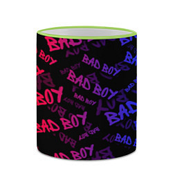 Кружка 3D Bad Boy, цвет: 3D-светло-зеленый кант — фото 2
