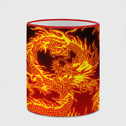 Кружка 3D ДРАКОН, цвет: 3D-красный кант — фото 2