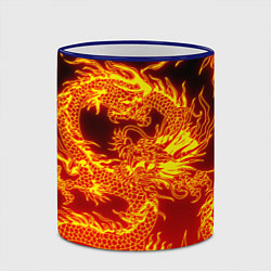Кружка 3D ДРАКОН, цвет: 3D-синий кант — фото 2