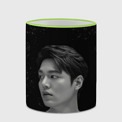 Кружка 3D Ли Мин Хо Lee Min Ho, цвет: 3D-светло-зеленый кант — фото 2