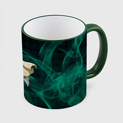 Кружка 3D Genshin Impact - Venti, цвет: 3D-зеленый кант