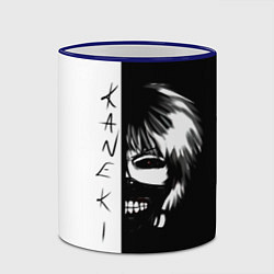 Кружка 3D Kaneki X Tokyo Ghoul, цвет: 3D-синий кант — фото 2