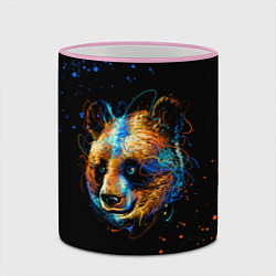 Кружка 3D КРАСОЧНАЯ ПАНДА, цвет: 3D-розовый кант — фото 2