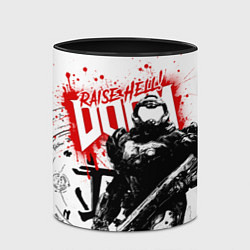 Кружка 3D DOOM Eternal, цвет: 3D-белый + черный — фото 2