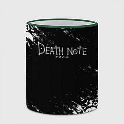 Кружка 3D DEATH NOTE ТЕТРАДЬ СМЕРТИ, цвет: 3D-зеленый кант — фото 2