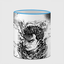 Кружка 3D BERSERK БЕРСЕРК, цвет: 3D-небесно-голубой кант — фото 2