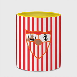 Кружка 3D Sevilla, цвет: 3D-белый + желтый — фото 2