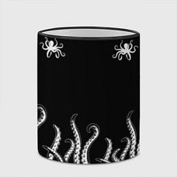 Кружка 3D Octopus Щупальца, цвет: 3D-черный кант — фото 2