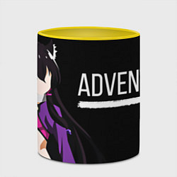 Кружка 3D Adventurer, цвет: 3D-белый + желтый — фото 2
