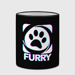 Кружка 3D Furry, цвет: 3D-черный кант — фото 2