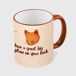 Кружка 3D Fruits basket, цвет: 3D-оранжевый кант
