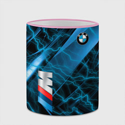 Кружка 3D BMW, цвет: 3D-розовый кант — фото 2