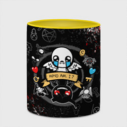 Кружка 3D The Binding of Isaac ИСААК, цвет: 3D-белый + желтый — фото 2