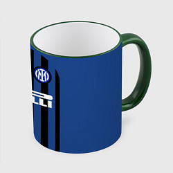 Кружка 3D INTER MILAN, цвет: 3D-зеленый кант