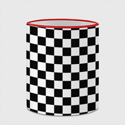 Кружка 3D Шахматист, цвет: 3D-красный кант — фото 2
