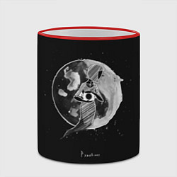 Кружка 3D Eclipse, цвет: 3D-красный кант — фото 2