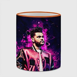 Кружка 3D The Weeknd, цвет: 3D-оранжевый кант — фото 2