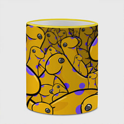 Кружка 3D Nessy, цвет: 3D-желтый кант — фото 2