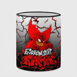 Кружка 3D Friday Night Funkin Tricky One, цвет: 3D-черный кант — фото 2