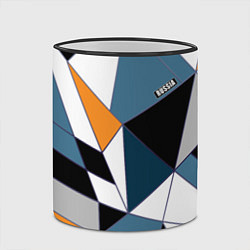 Кружка 3D Геометрический узор, цвет: 3D-черный кант — фото 2