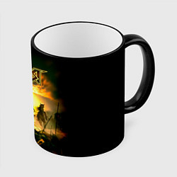 Кружка 3D Ария - ПОЛЕ БИТВЫ, цвет: 3D-черный кант