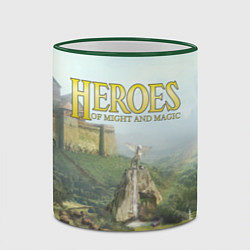 Кружка 3D Оплот Heroes of Might and Magic 3 Z, цвет: 3D-зеленый кант — фото 2
