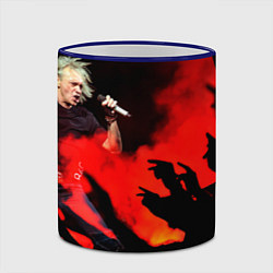 Кружка 3D Концерт Алисы, цвет: 3D-синий кант — фото 2