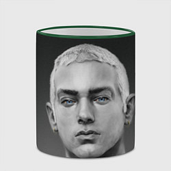 Кружка 3D EMINEM ЭМИНЕМ Z, цвет: 3D-зеленый кант — фото 2