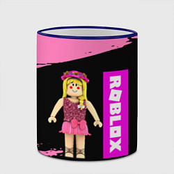 Кружка 3D BARBIE ROBLOX РОБЛОКС Z, цвет: 3D-синий кант — фото 2