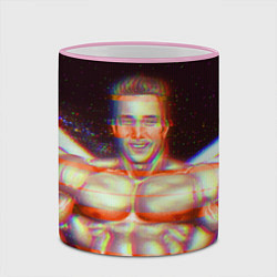 Кружка 3D Gachimuchi GYM, цвет: 3D-розовый кант — фото 2
