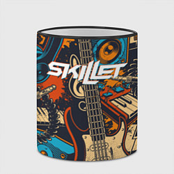 Кружка 3D Skillet Скиллет Z, цвет: 3D-черный кант — фото 2