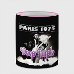 Кружка 3D Deep Purple - Paris 1975, цвет: 3D-розовый кант — фото 2