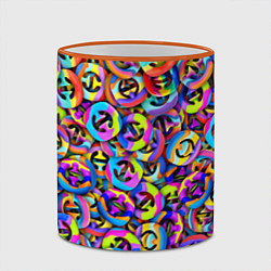 Кружка 3D Снаперсы, цвет: 3D-оранжевый кант — фото 2