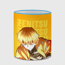 Кружка 3D Зеницу Агацума, цвет: 3D-небесно-голубой кант — фото 2