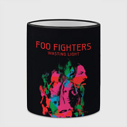 Кружка 3D Wasting Light - Foo Fighters, цвет: 3D-черный кант — фото 2