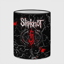 Кружка 3D Slipknot Rock Слипкнот Музыка Рок Гранж, цвет: 3D-черный кант — фото 2