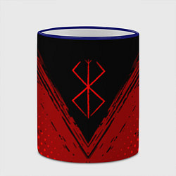 Кружка 3D Berserk - Берсерк, цвет: 3D-синий кант — фото 2