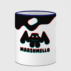 Кружка 3D MARSHMELLO MELT: МАРШМЕЛЛО, цвет: 3D-синий кант — фото 2